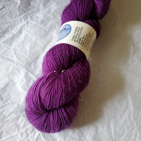 Blue Moon Fiber Arts Featherlight Lean Mean Aubergine