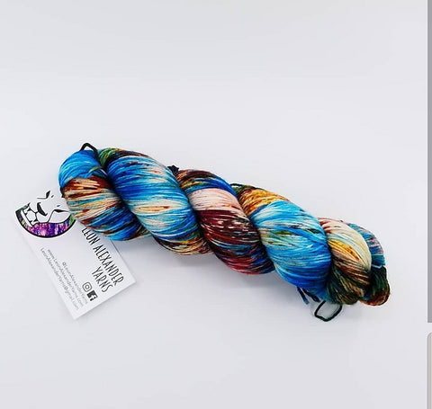 Leon Alexander Yarns Countess Sock Sharkbait