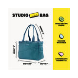 Soolla® Studio Bag, Aquamarine