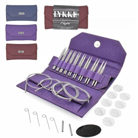 Standard - Flight Stainless Steel 3.5" Interchangeable Needle Set - Lykke Crafts